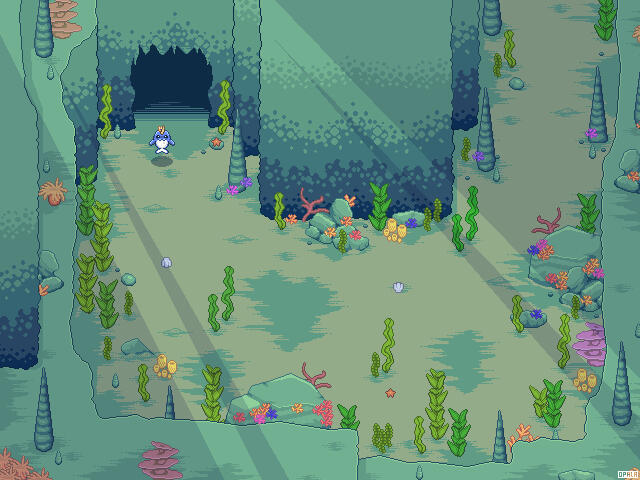 Commission Project - Underwater Cave Entrance