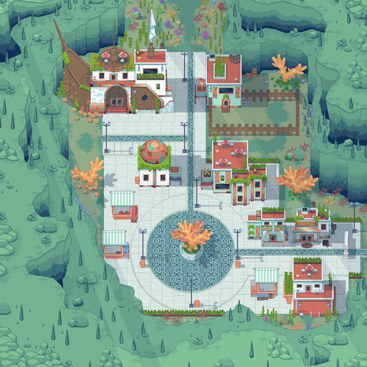 Commission Project - Underwater City