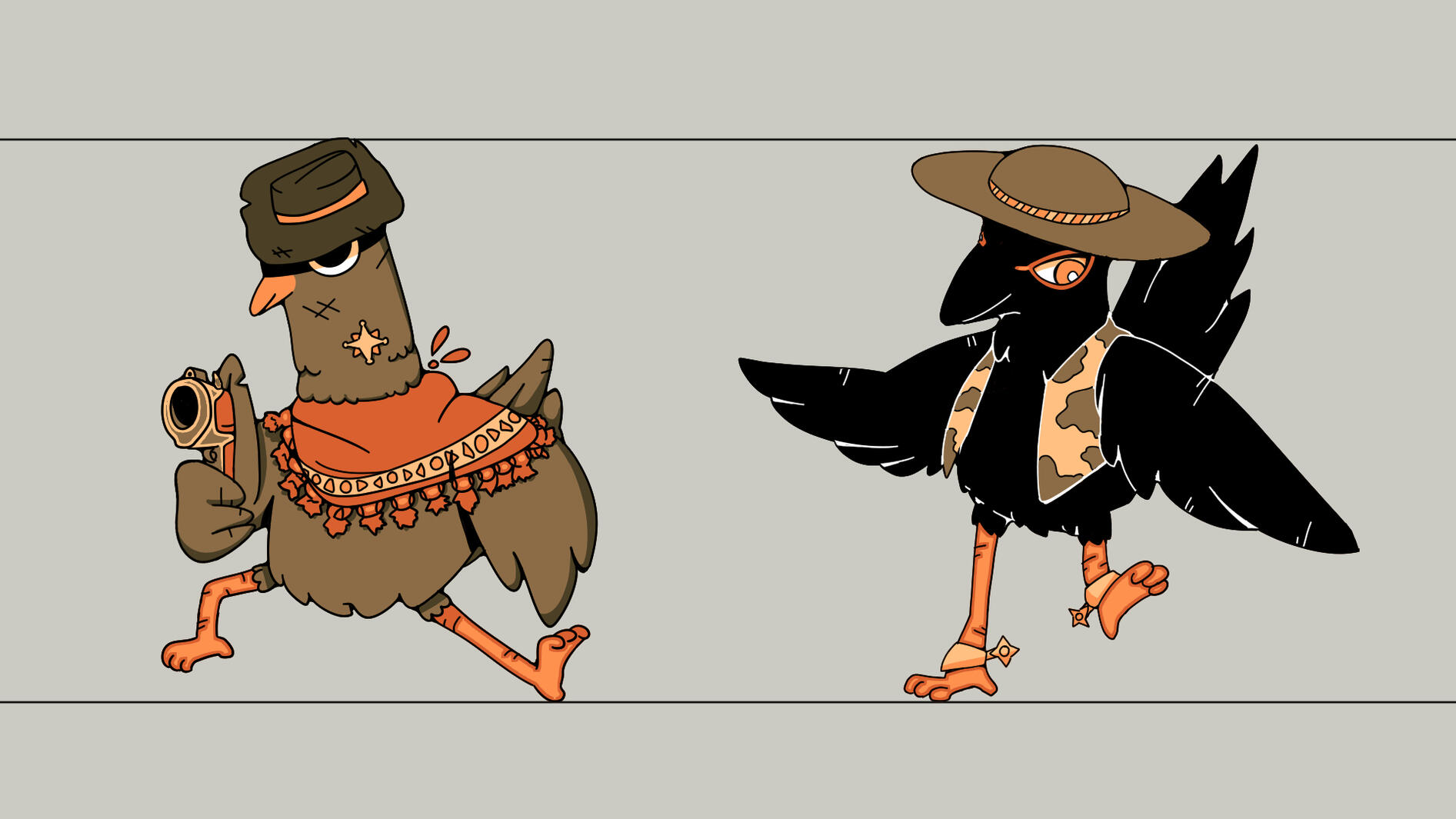 Pru and Tumbleweed - Boss Rush Game Jam