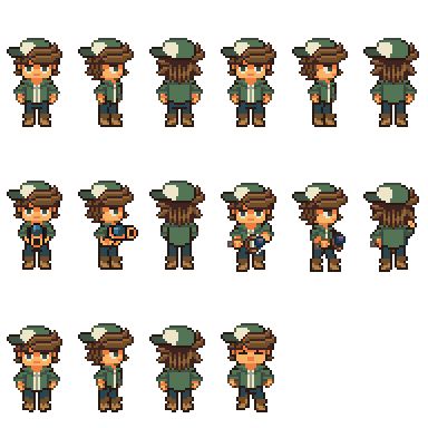 Commission Project - Player Base Sprites